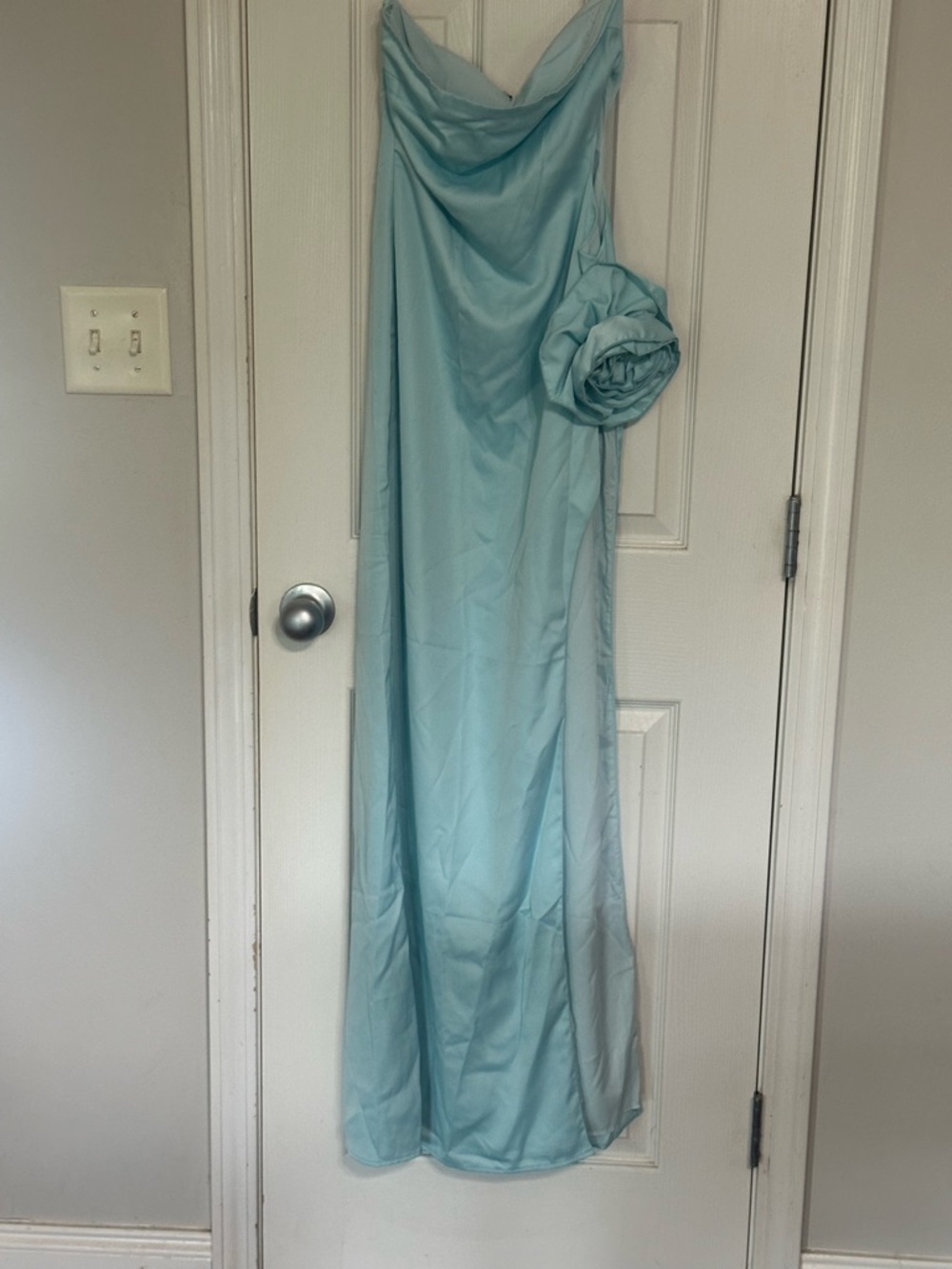 Strapless Maxi Dress - Mint - Picture 5 of 5